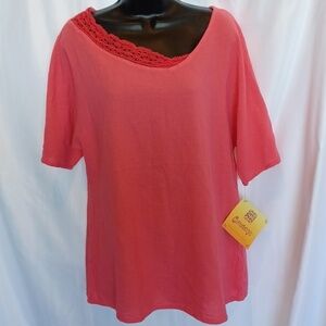 CottonWays Coral, Size 1, 22" pit to pit